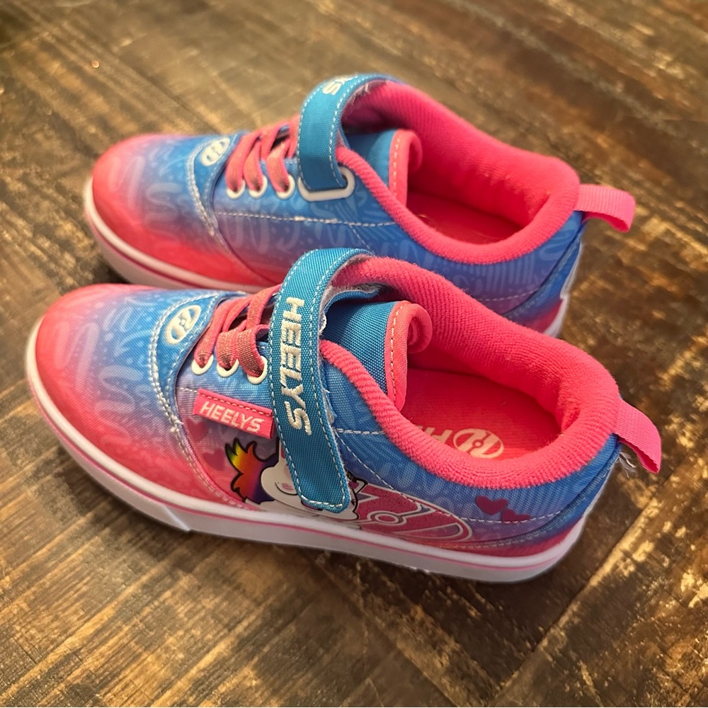 Heelys Velcro Pink and Blue Kids' Sneakers